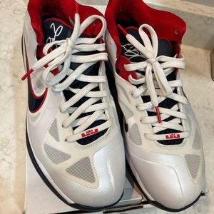 Nike Lebron 9 Low USA Olympic Size:10.5